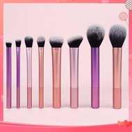 8pcs Makeup Brush Soft Non-irritating Loose Powder Eye Shadow Blush Full Face Makeup Easy To Carry T