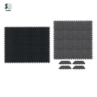 Sunnimix 11.8x11.8" Felt Exercise Mats 20 Wear Resistant for Gym Protection Multipurpose