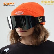 BUMP新款 Yeti系列無框柱面磁吸滑雪鏡 男女款單雙板防霧護目鏡