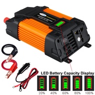 6000W LED Power Display Car Power Inverter Charger Converter Voltage Transformer 2 USB Universal Soc