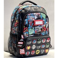 【In stock】Kid school Bag smiggle Marvel school Bag Superhero Boy Backpack Iron Man Spiderman Student Backpack XMZ9