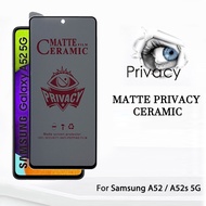 LAYAR Tempered Samsung A52 / A52S Full Cover Ceramic Screen