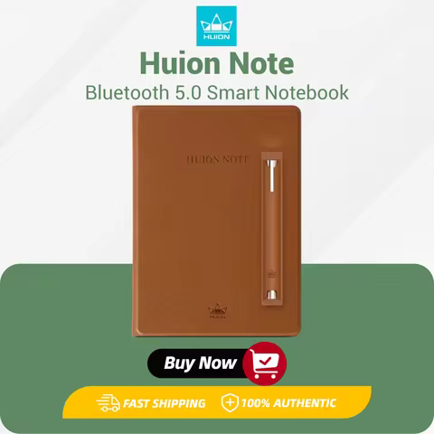 Smart Notebook Huion Note X10 Wireless Graphics Tablet Electronic Draft Notepad 50 Pages Support iOS