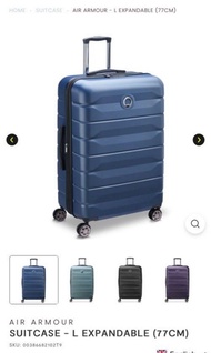Luggage delsey 法國大使 行李箱 armour 30吋
