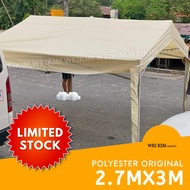 Foldable SET A-Shape Gazebo Tent 2.7Mx3M Polyetser Berat Kalis air Heavy Duty Khemah Lipat Indoor Ou