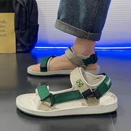 Mùa Hè Size Lớn Nam Giày Đi Biển EVA Đế Mềm Xuyên Biên Giới Việt Nam Slip-On Giày Sandal Ngoài Trời