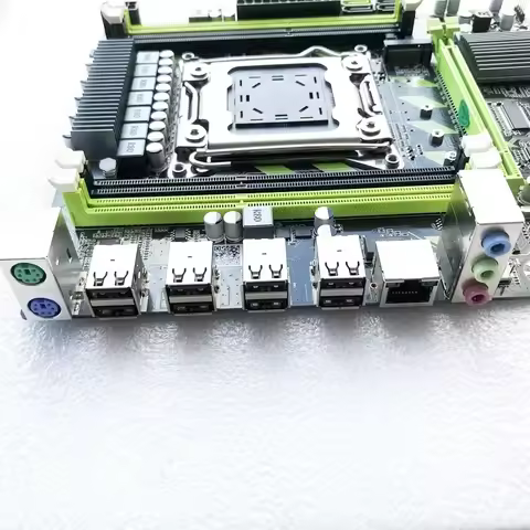 X79 Motherboard LGA 2011 CPU Support DDR3 REG ECC RAM Intel Xeon E5 V1 V2 Processor Four channel X79