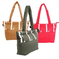 ELLE Puffy Bag Marshmallow Collection Medium Size Model H8H011 Tote Bag Women