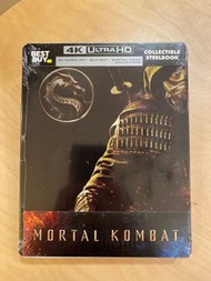 (全新) [美版 冇中字] 《真人快打》4K UHD + 藍光碟鐵盒  Mortal Kombat 4K UHD + Blu-ray Blue Blu Ray Steelbook