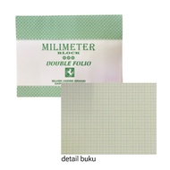 SILVER HORSE MILIMETER BLOCK DOUBLE FOLIO 20 LBR A3 SIZE