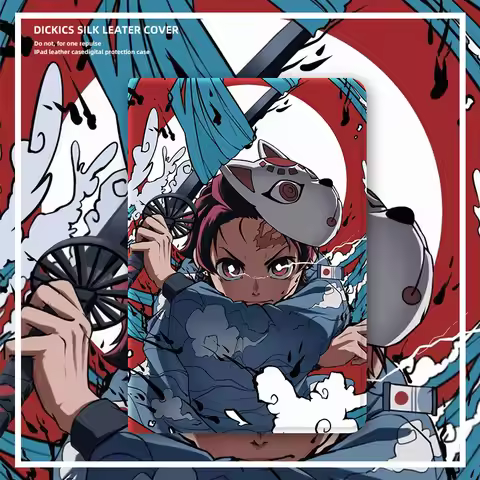 iPad Case For iPad 10.2 Case Demon Slayer nezuko tanjiro Soft Silicone Protective Cover iPad Mini 5 