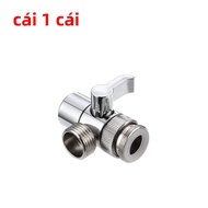 1-3 3 Bồn Rửa Bộ Chia Van Diverter Đồng Đầu Nối Vòi Tách Nước Cho Phòng Tắm Tắm Vòi Bếp Phụ Kiện