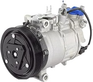 ​​AC Compressor With Clutch​ 2016-2019 Compatible for Audi A6 A7 Q7 V6 3.0L GAS 6SAS14C 4M0820803B 4