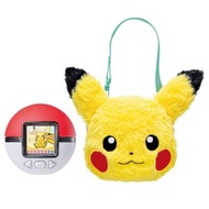 【D49】【2194】TAKARA TOMY Pokemon Poke Nade 寵物小精靈 | 寶可夢好友精靈球 + 皮卡丘朋友收納袋套裝【日文 | 英文】