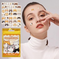 Cartoon Special-shaped Color Acne Patch Portable Pe Cover Patch Packaged Acne Individually J1n6