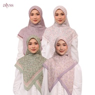 ALYSS AAILA Bawal Printed Premium Chiffon Voile Bidang 50 & 60 (New)