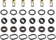 6Set Fuel Injector Repair Kits for 1993-1997 Geo Toyota 1.6L I4 4SFE Engine 23250-74130 23250-16150