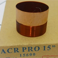 Spool spool spoel speaker 15inch 15 inch ACR Pro 15600 voice 49.5mm