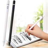 ปากกา ipad Stylus Pen pencil for Apple IPad Android Tablet Stylus Pen ipadปากกา Drawing Pencil 2in1 ipadปากกา Black