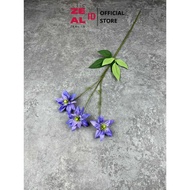 ZEAL - C90 BEAUTY (x3) Silk Fabric Flowers 73CM ARTIFICIAL FLOWERS ROOM DECORATION HOME OFFICE STUDI