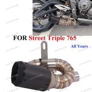 Low Mounting For Triumph Street Triple 765 765R 765RS 2017-2025 Motocycle Exhuast System 765RS Exhau