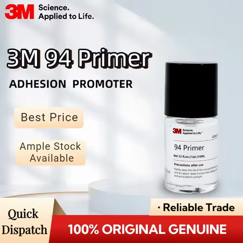 10ML 3M 94 Primer Adhesion Promoter Primer Metal Surface Treatment Agent Halogen-Free Tape Adhesion 