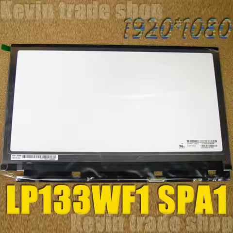 B grade LP133WF1 LP133WF1-SPA1 13.3" Display matrix For LG 13z 950-lr10k laptop LCD SCREEN