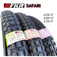 FKR SAFARI TUBETYPE 225-17 250-17 275-17 TAYAR TYRES Tayar