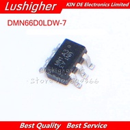 10pcs DMN66D0LDW-7 SOT363 DMN66D0LDW SOT-363 MN1 new and original free shipping