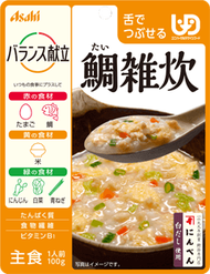 朝日平衡菜單鯛魚稀飯100克