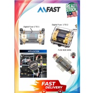 Fuse Holder 60A 100A | Gold Plated Fuse Holder | Car Audio Amplifier Fuse Holder | Amp Fuse