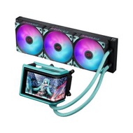 ASUS ROG RYUO IV 360 ARGB MIKU 一體式水冷 CPU 散熱器 (3 x 120mm / 6.67" AMOLED)(TH-ARO436M)