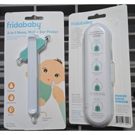 [k] Frida Baby FridaBaby 3-in-1 Nose, Nail + Ear Picker SnotSucker, Safely Clean Baby's Boogers, Ear
