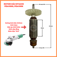 Rotor mài HITACHI PDA-100D PDA-100K PDA-100G Thân 29mm 220V - Tặng chổi than