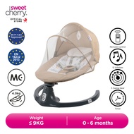 Sweet Cherry B03 Cozy Infant Swing Electric Baby Swing Chair Rocker with Remote Control 5 Swing Spee