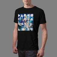 DAOKO x Dragalia Lost Tshirt 100% Cotton Black & White | Casual T-SHIRT Size SML XL XXL 3XL 4XL | Ju