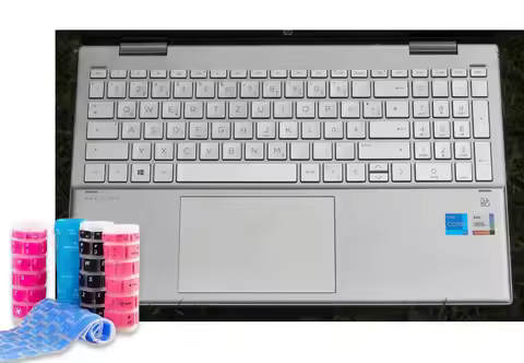 For HP Pavilion x360 15 2021 15-inch (2021) 2-in-1 Laptop Silicone Keyboard Cover skin Protector