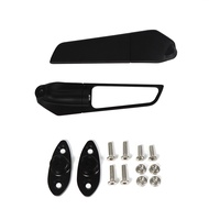 กระจกมองหลังกระจกรถจักรยานยนต์มองหลังมอเตอร์ไซค์กระจก CNC สำหรับคาวาซากิ ZX-4RR ZX-4R นินจา400 650 2