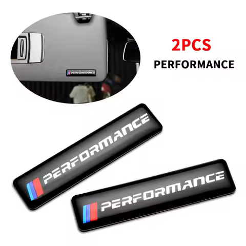 3D Performance Badge Car Decoration Sticker for BMW 1 3 5 7 Series X1 X3 X4 X5 X6 F15 F16 F30 E39 Au
