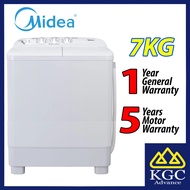 MIDEA 6KG / 7KG / 8KG / 9KG / 11KG / 13KG Semi Auto Washing Machine Washer MSW-6008P / MSW-7118P / M
