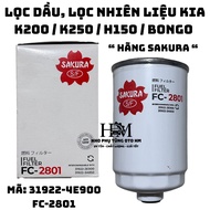 Fuel Oil Filter Kia K200 K250 Bongo 3 Hyundai Porter 2 H150 31922-4E900 Sakura Japan