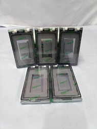 NANO ฝาครอบแผงหน้ากากกันน้ำ(แนวตั้ง) NANO-410-3 Weather -proof cover และ แผงหน้ากากกันน้ำ 3 ช่อง 410
