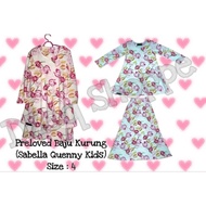Baju Kurung Kanak-Kanak Sabella Quenny Kids (Preloved) Size 4