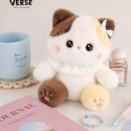 9.84inch Calico Cat Plush Toy (Four Colors) - With Star-Shaped Eyes .Silicone Doll Full Silicone Bod