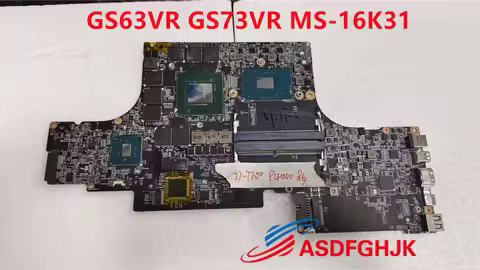 FOR MSI GS73 GS63 7RE MS-16K3 MS-17B3 MS-16K31 MS-17B31 MOTHERBOARD WITH I7-7700HQ CPU N17E-Q3-A1 P4