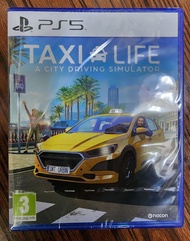 全新 ps5 遊戲 計程車生活：城市駕駛模擬器 Taxi Life A city driving simulator 中英文版