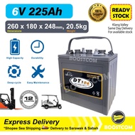 LEOCH BATTERY DEEP CYCLE 6V 225 Ah 225Ah DT Series Flooded Flat Plate  Suitable for Electric Vehicle