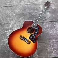Gibson J-200 J200กีตาร์โปร่งแข็งทั้งหมดไม่มีกีตาร์มืออาชีพโลโก้