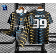 Jersey Retro Collar Mockup 3D | Mockup Pagar Dawai | Mockup Jersey Atas Pagar