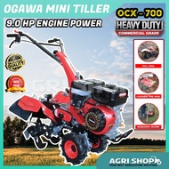 Agrishop OGAWA OCX-700 9HP Heavy Duty Engine Power Mini Tilling Machine / Power Tiller Cultivator 18